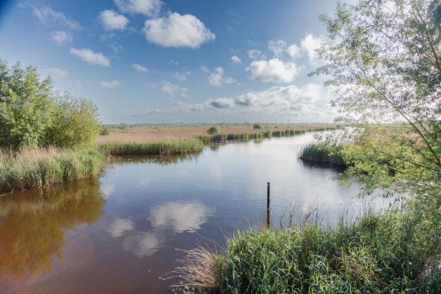 Locatie Rowolder stuw - Matsloot-Hooiweg