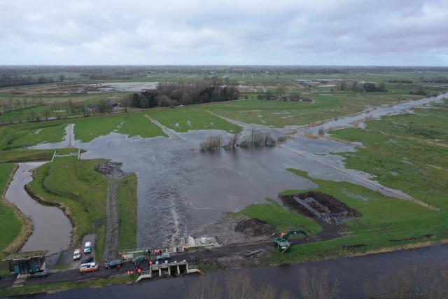 Waterberging De Dijken – Bakkerom vol met water