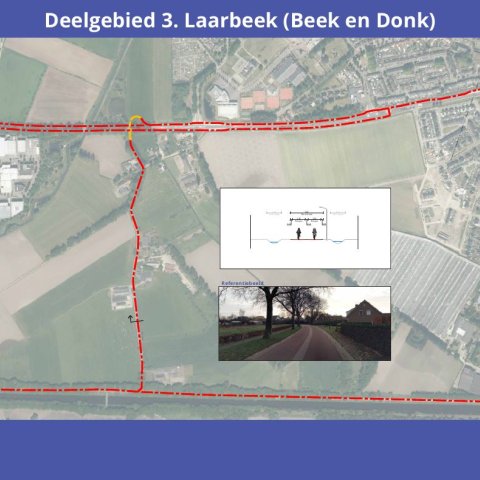 Snelfietsroute Gemert - Eindhoven, deelgebied Laarbeek (Beek en Donk)