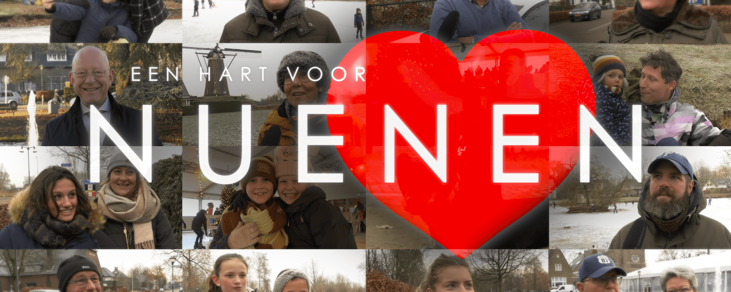 Short van verschillende Nuenenaren uit de video Hart voor Nuenen
