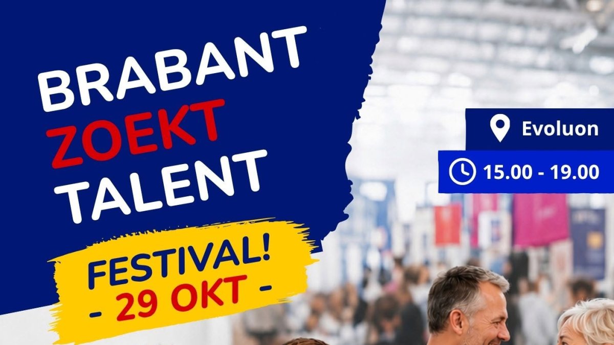 Brabant zoekt Talent Festival op donderdag 29 oktober