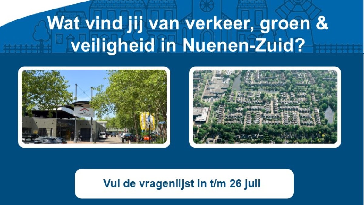 Online vragenlijst Nuenen-Zuid: geef uw mening!