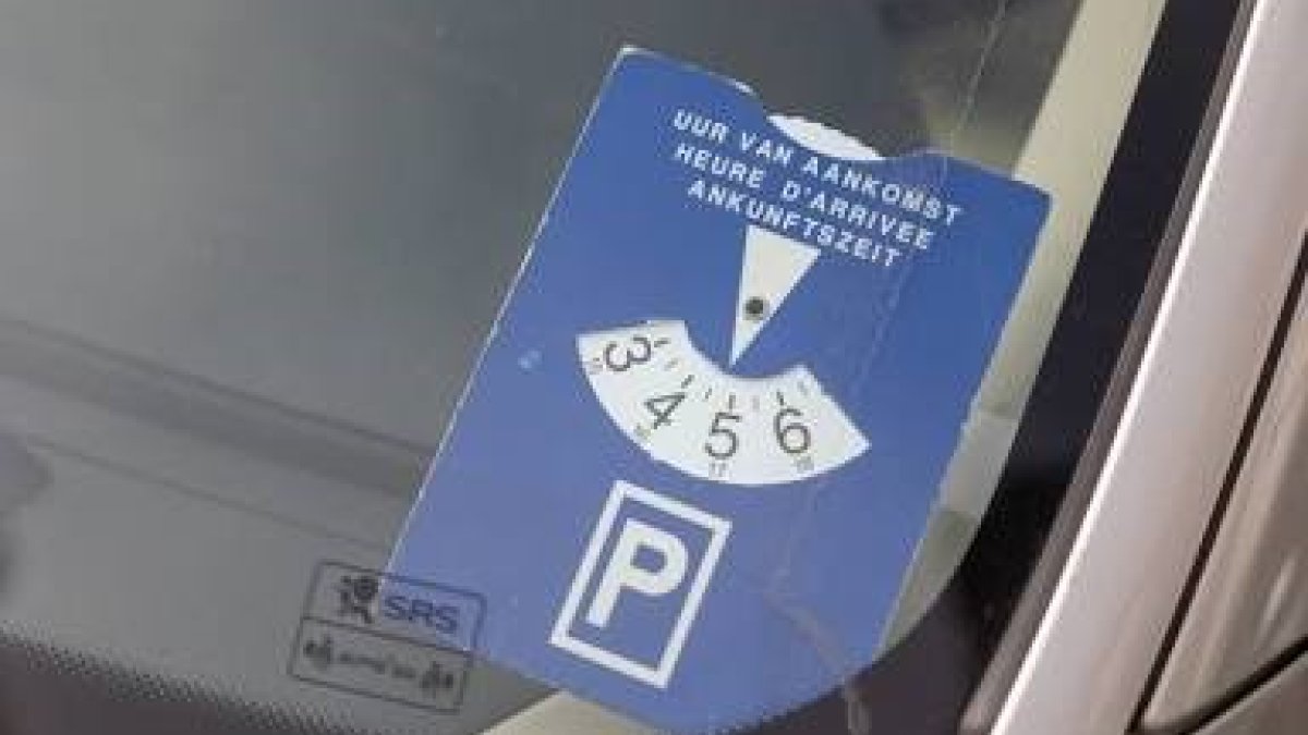 Controles in blauwe parkeerzone