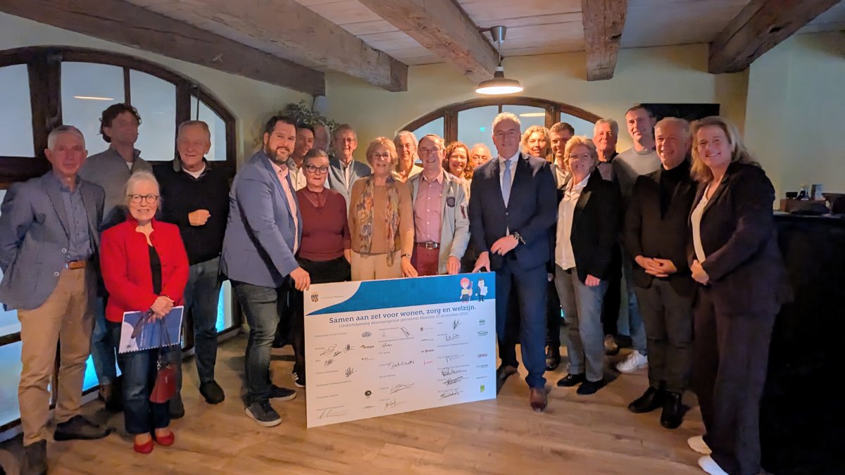Gemeente viert start uitvoering Woonzorgvisie met samenwerkingspartners