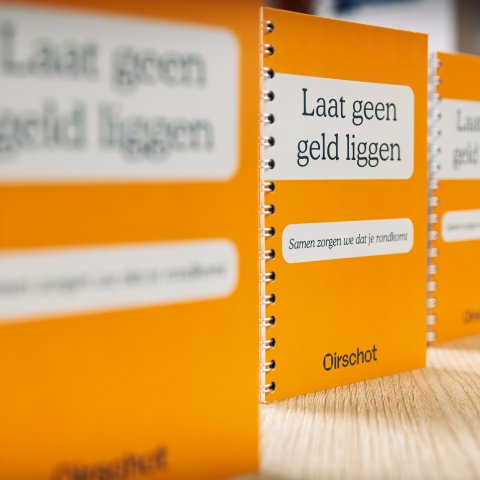 Boekjes op een rij.
