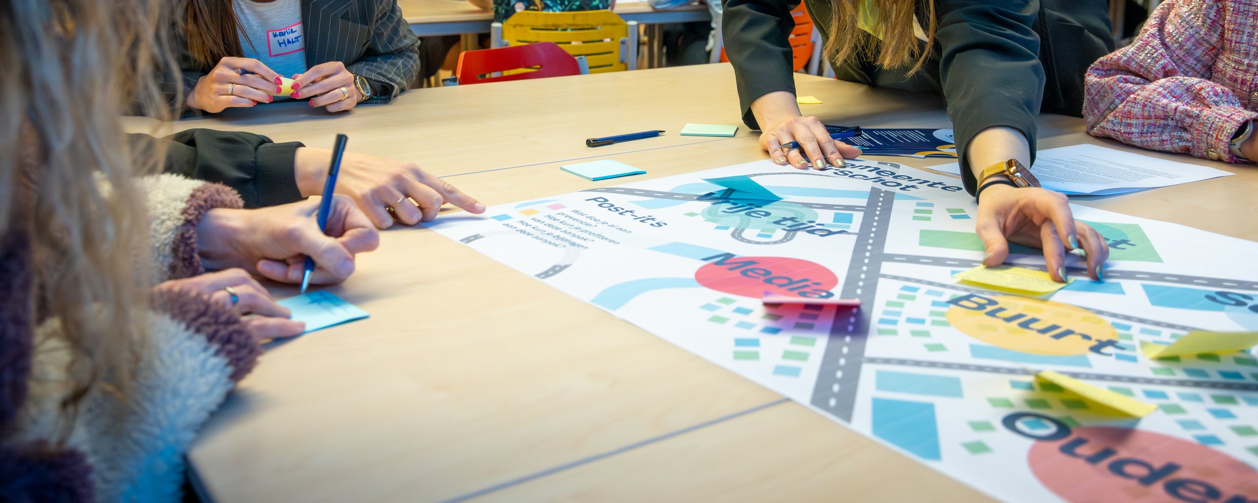 Inwoners denken mee over projecten.