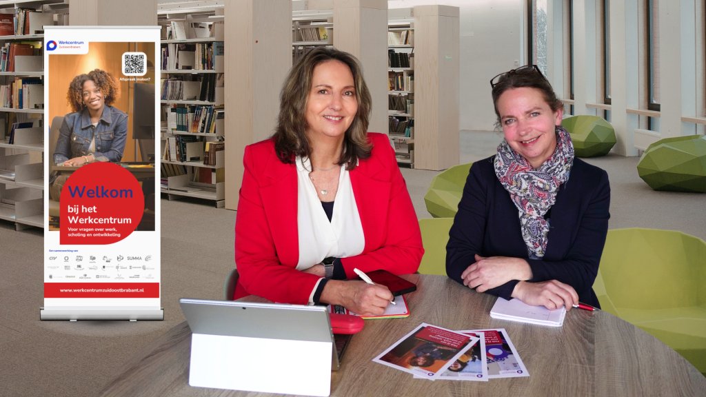 Loopbaanadviseurs Karin en Nora.