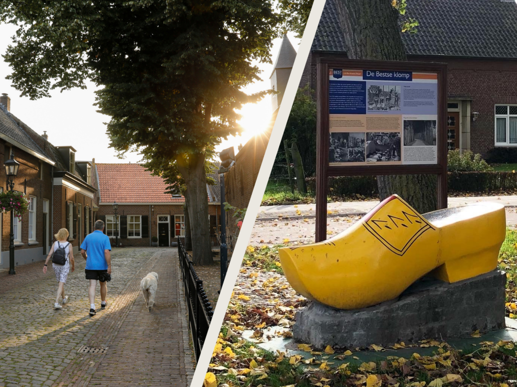 Straat Oirschot en klomp Best