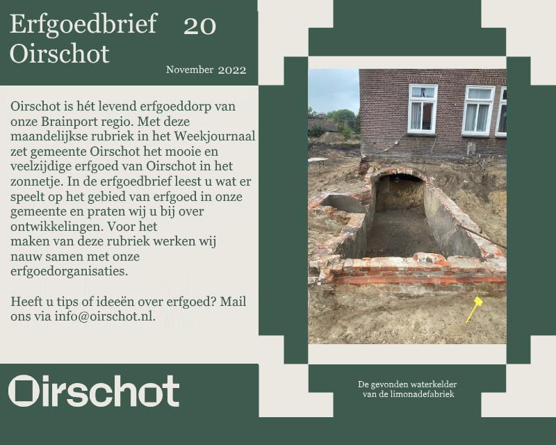 Erfgoedbrief Oirschot 20 - november 2022