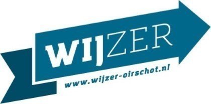 Logo WIJzer in een Blauwe pijl naar rechts wijzend