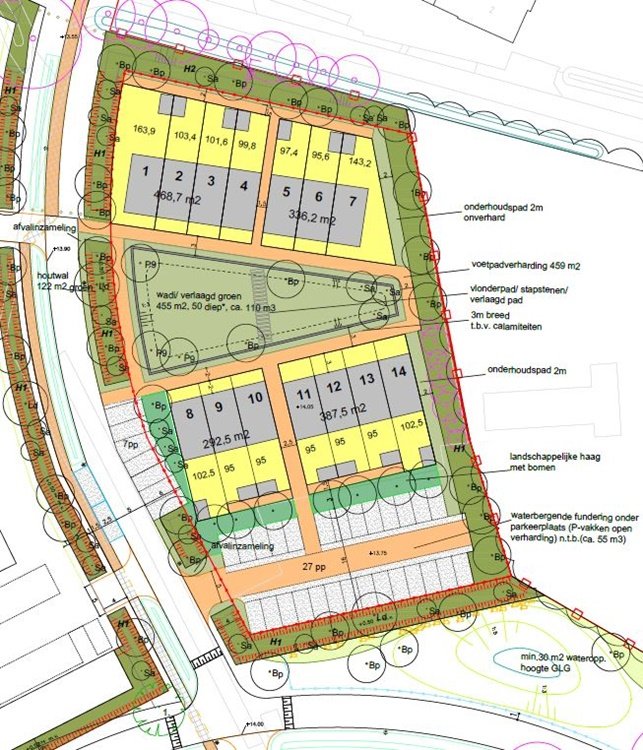 Concept stedenbouwkundig plan Ekerschot indicatief