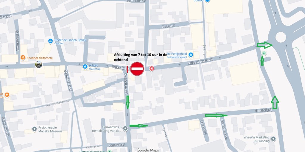Afsluiting Rijkesluisstraat