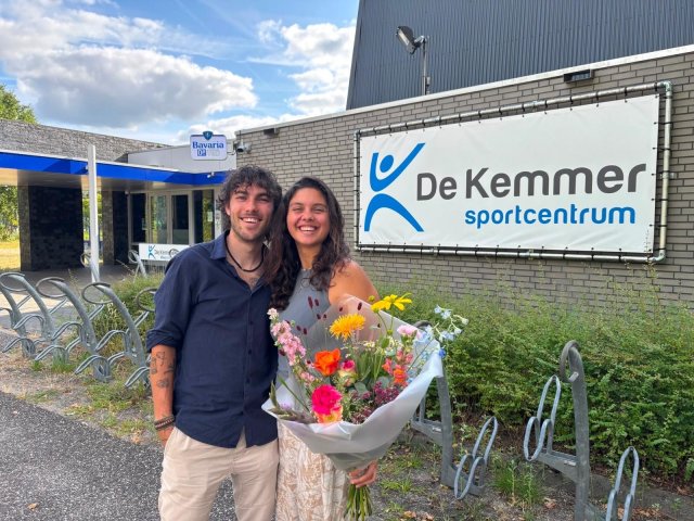 Bram en Nadia (nieuwe exploitant en beheerder)