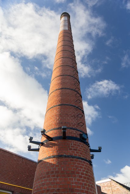 Schoorsteen bij De Loop