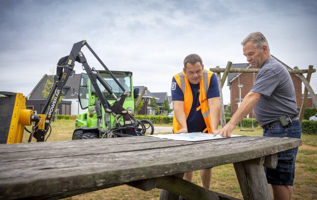 Medewerkers van Servicebedrijf Oirschot