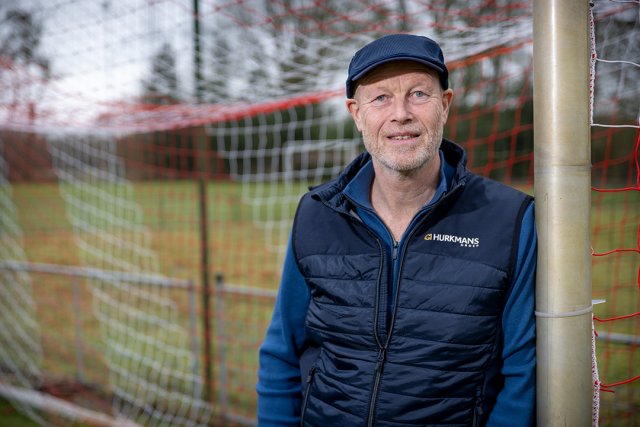 Edwin Baeten, voorzitter van voetbalvereniging de Bocht.