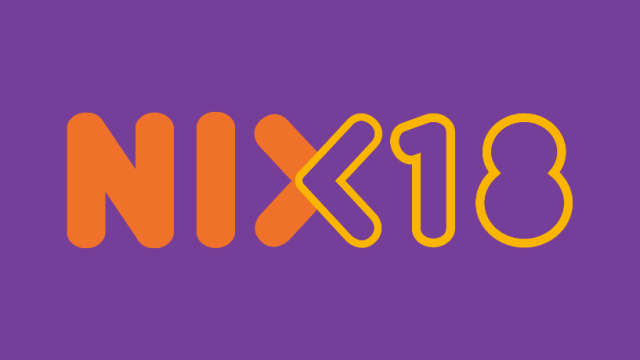 Logo nix18 in oranje kleur