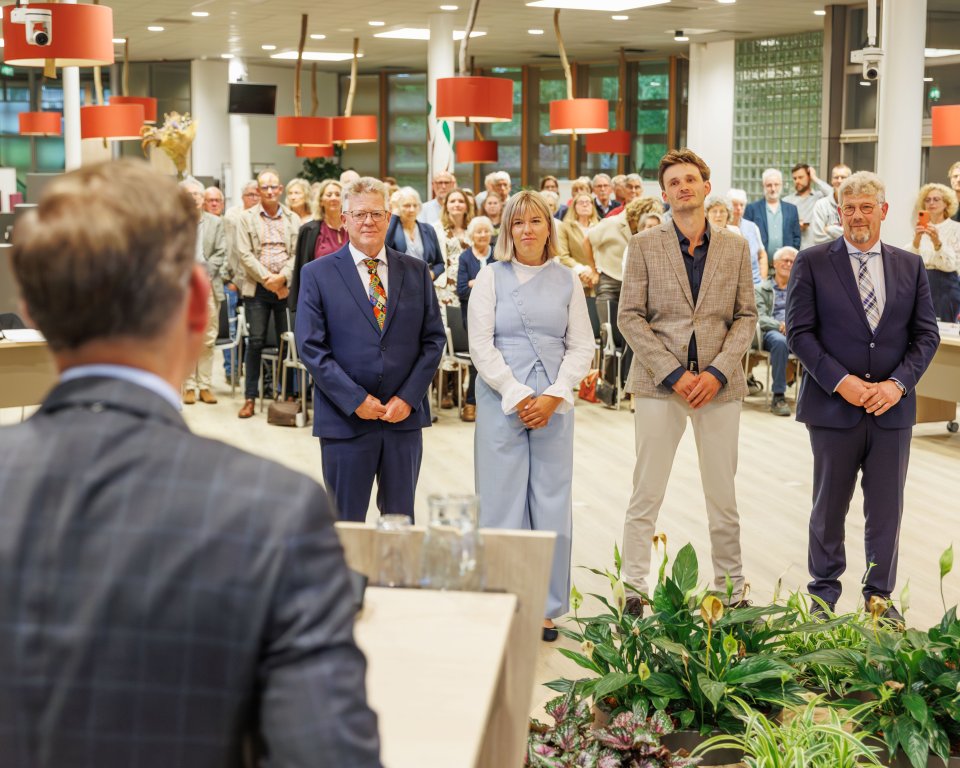 Installatie nieuwe collegeleden Ooststellingwerf