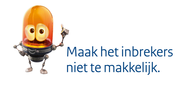 Maak het inbrekers niet te makkelijk