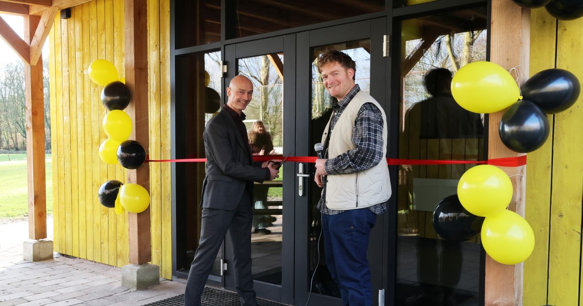 Nieuwe sanitaire voorziening bij clubhuis AGSV geopend