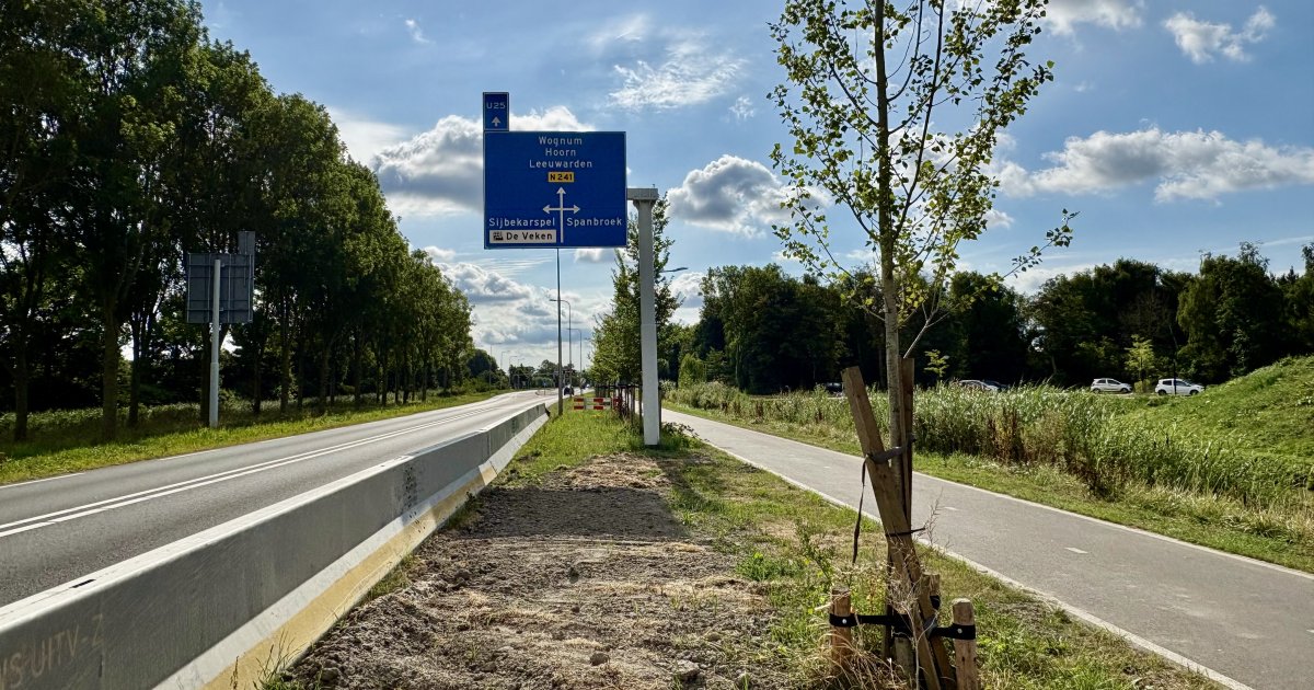 A.C. de Graafweg (N241) verschillende nachten afgesloten; asfaltwerkzaamheden in twee fasen