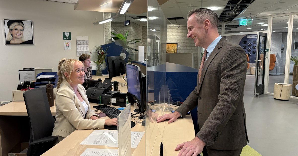 Nieuwste inwoner van Opmeer: burgemeester Herman Wiersema