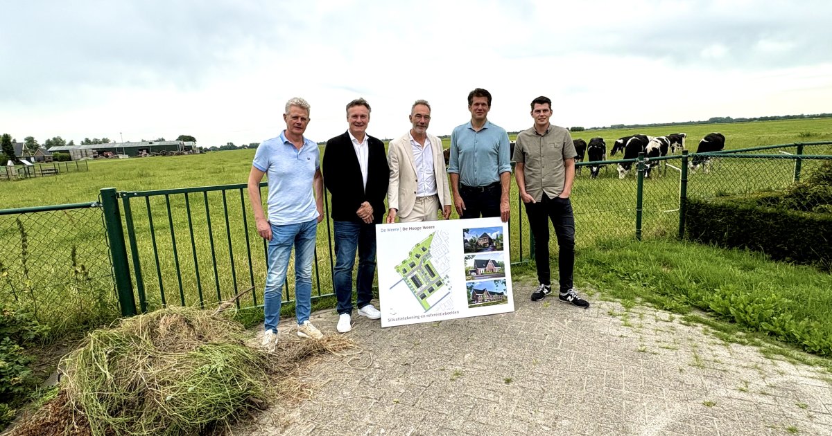 Vijfentwintig koopwoningen erbij in De Weere