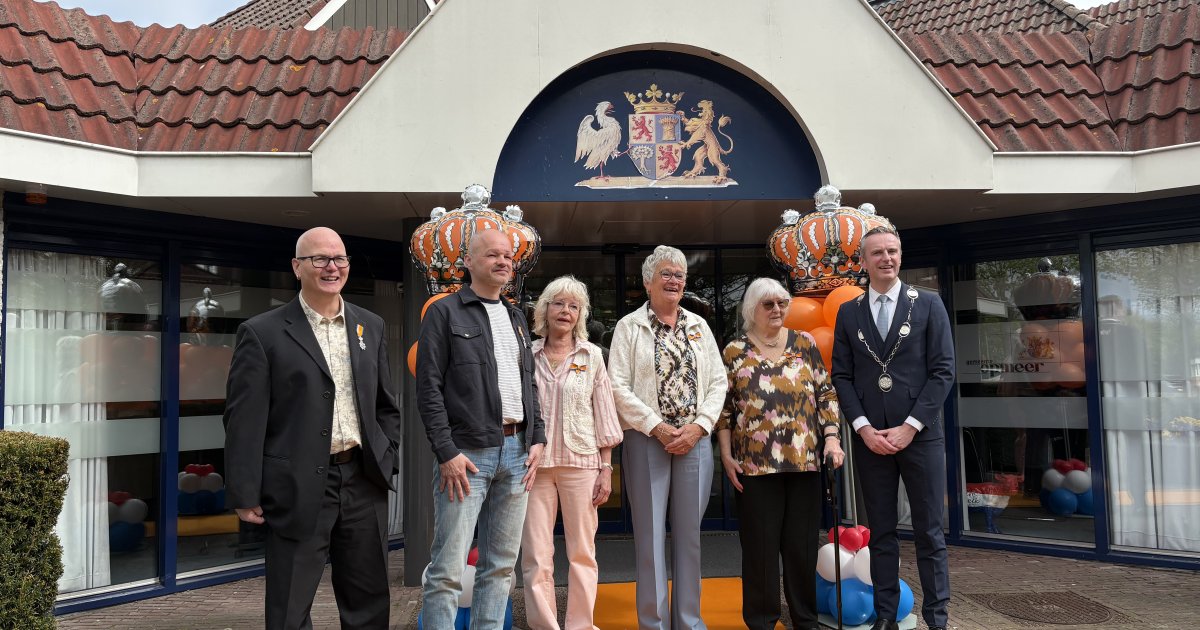 Feestelijke Lintjesregen in Opmeer