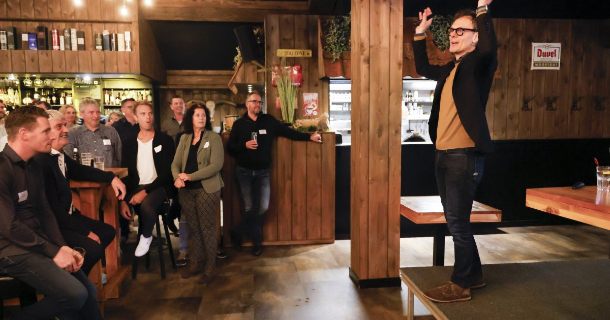 Ben van der Burg bij succesvolle Dag van de Ondernemer in Spanbroek
