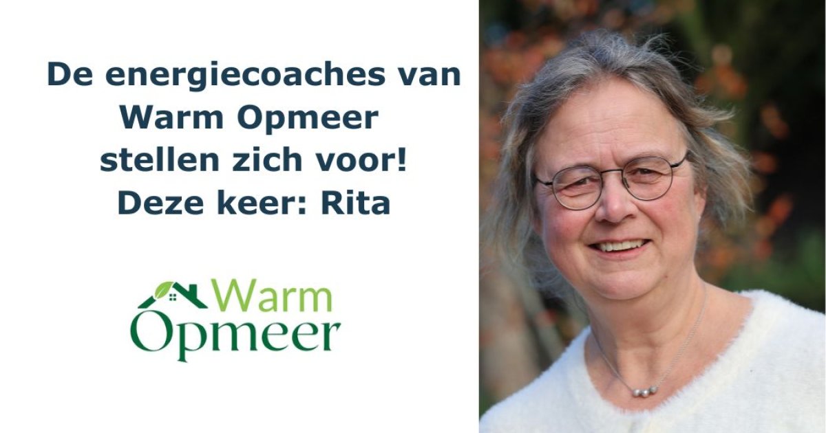 Energiecoach Rita Schilder: ‘Eerst isoleren, dan wonen. Dat verdien je vanzelf terug!’
