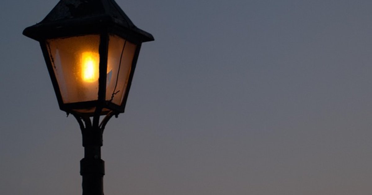 Straatverlichting in Hoogwoud-Oost