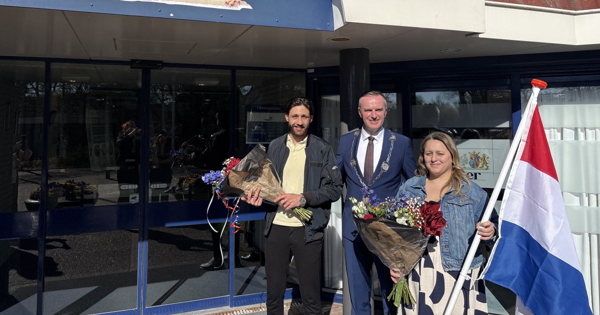 Twee nieuwe Nederlanders in de gemeente Opmeer