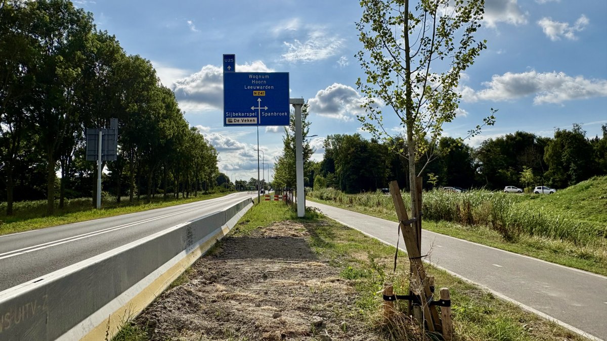 A.C. de Graafweg (N241) verschillende nachten afgesloten voor asfaltwerkzaamheden