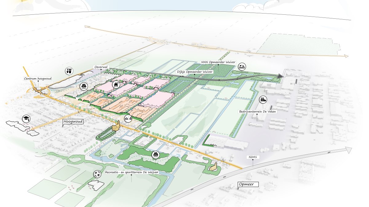 Woningbouwplan Hoogwoud-Oost: Denk mee over het stedenbouwkundig kader!