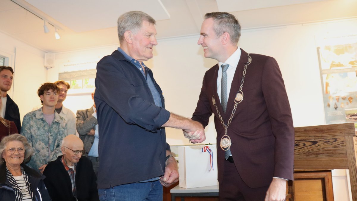 Koninklijke onderscheiding voor Cees Welboren uit Hoogwoud