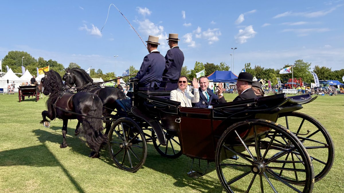 Zonnige 115de Landbouwshow Opmeer is geopend!