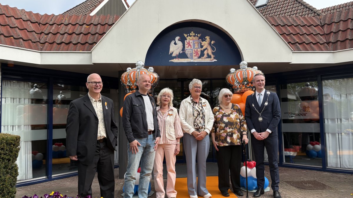 Feestelijke Lintjesregen in Opmeer