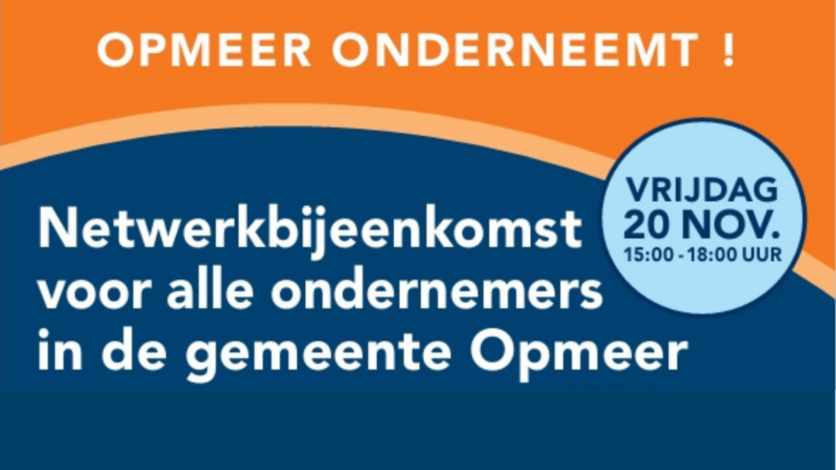 Dag van de Ondernemer op 20 november!