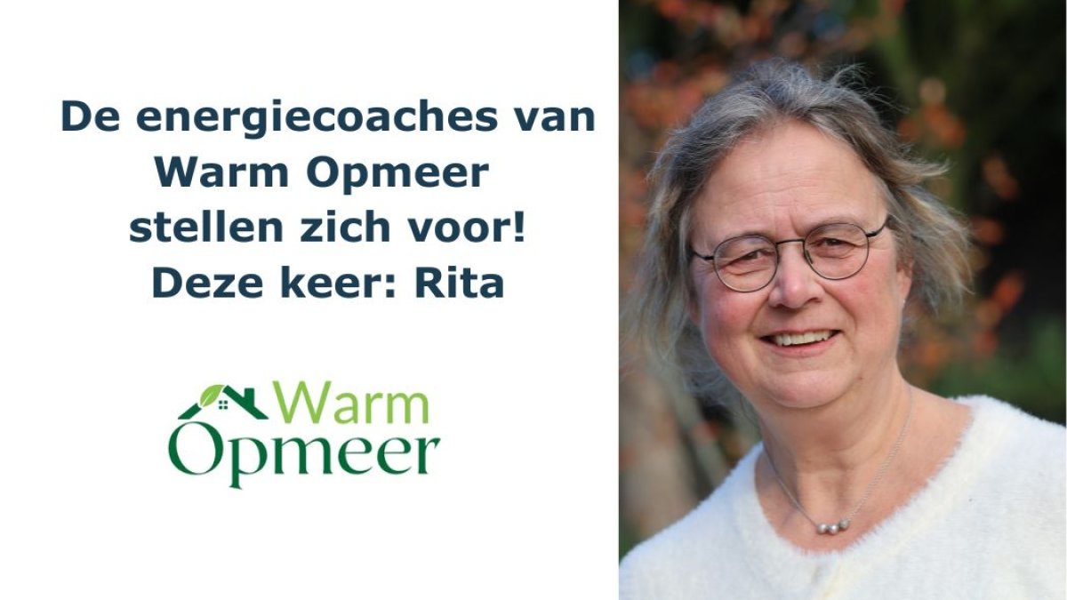 Energiecoach Rita Schilder: ‘’Eerst isoleren, dan wonen. Dat verdien je vanzelf terug!’’