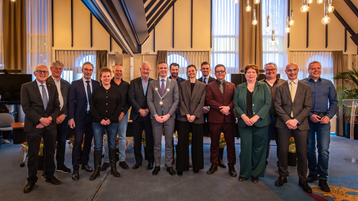 Nieuwe gemeenteraad is geïnstalleerd en klaar om aan de slag te gaan