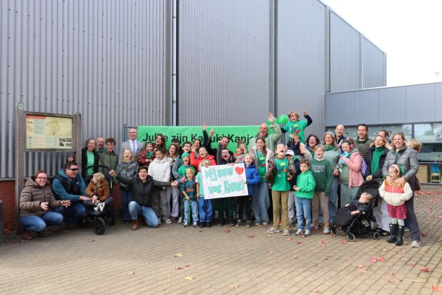 Op deze foto kijken we naar alle deelnemers van de Kabuki mijl.