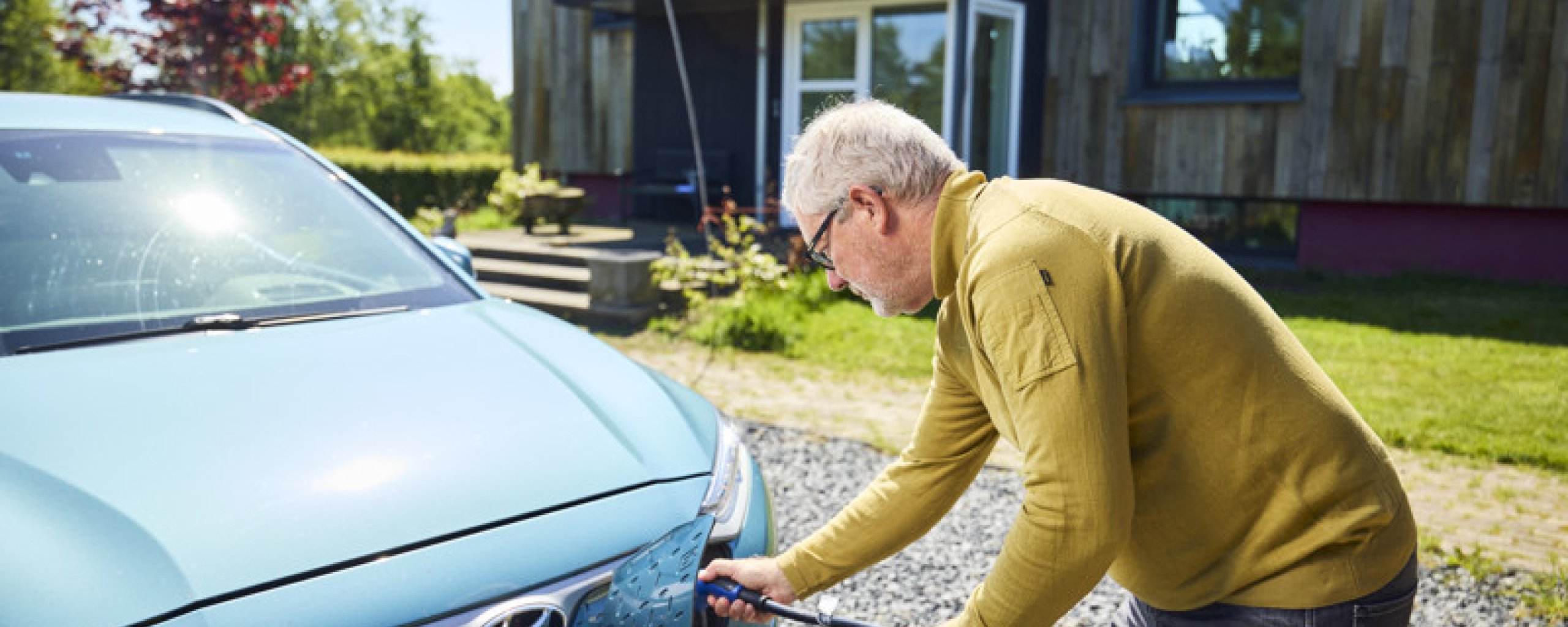 Laden elektrische auto