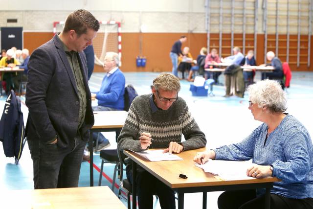 Centraal stemmen tellen De Wier