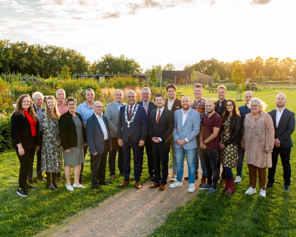groepsfoto gemeenteraad Bladel