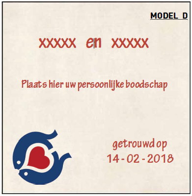 In het onderschrift bij Model D
