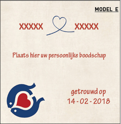 In het onderschrift bij Model E