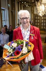 Lintjesregen 2026: Mevrouw Pietie van Buren-van der Ham (foto van Jan Kok)