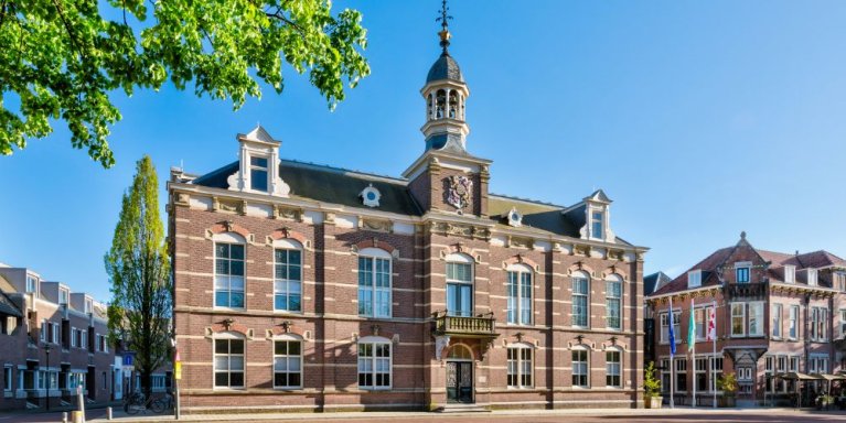 Het huis voor de samenleving in Deurne, waarin ook de gemeente gehuisvest is
