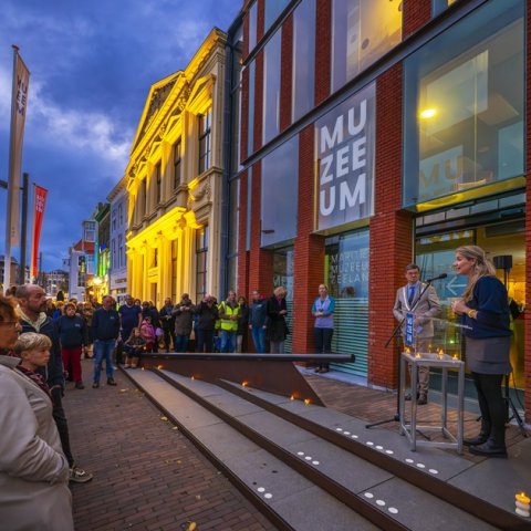 Start activiteiten door de burgemeester en het MuZEEum