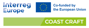 Logo van Interreg Coast Craft project